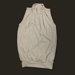 Soft and comfy high neck gray shirt